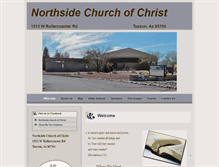 Tablet Screenshot of northside-churchofchrist.com